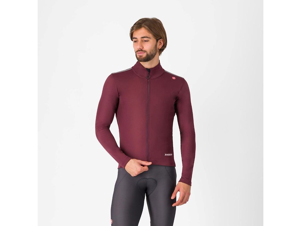 Castelli Espresso Air Jacket - Cykeljakke - Deep Bordeaux - XXL