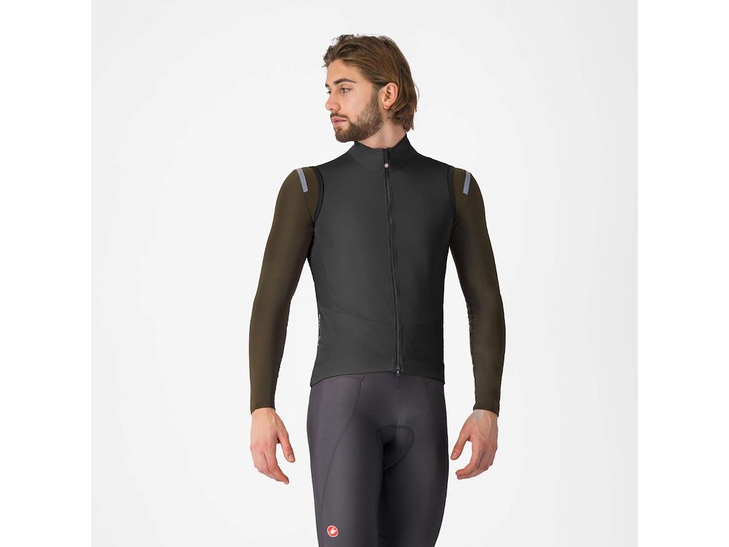 Castelli Perfetto Air Vest - Cykelvest - Light Black - S