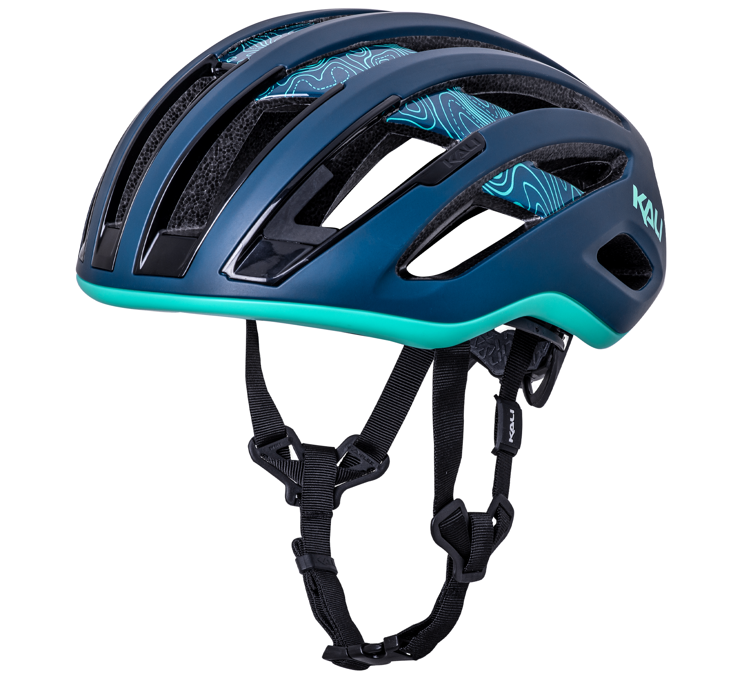 Kali Grit Topo Grøn Mat - cykelhjelm - L/XL (58-61 cm)